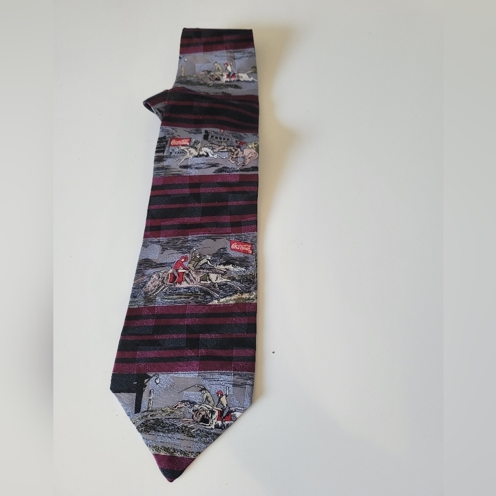 Coca Cola Silk Mens Tie